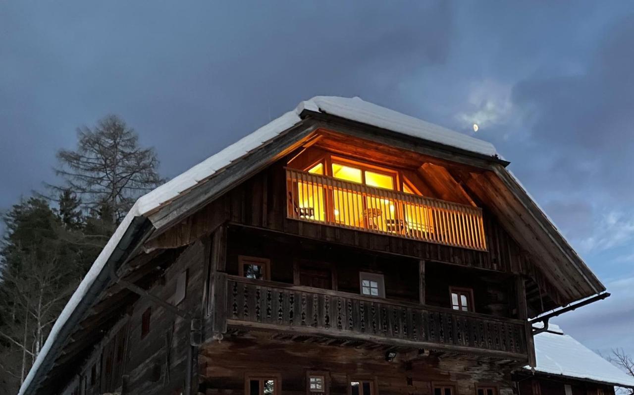 Charmante Gaestewohnung In Altem Bauernhaus In Alpiner Alleinlage Stanz Im Murztal Экстерьер фото