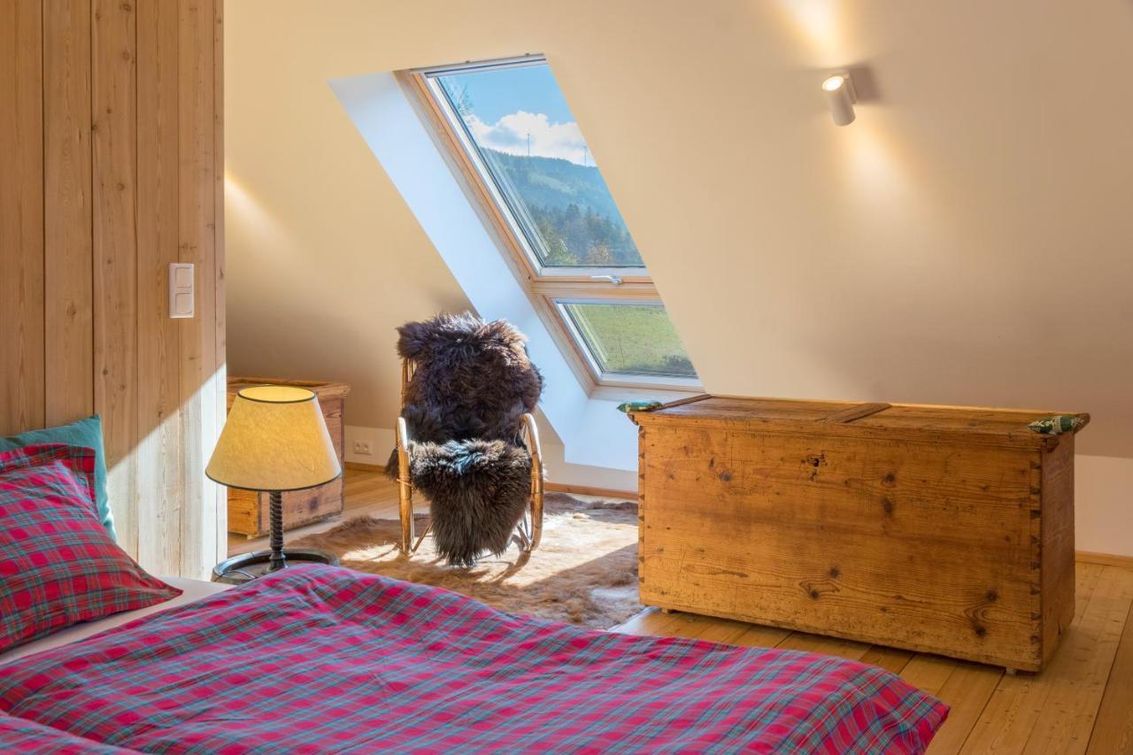 Charmante Gaestewohnung In Altem Bauernhaus In Alpiner Alleinlage Stanz Im Murztal Экстерьер фото
