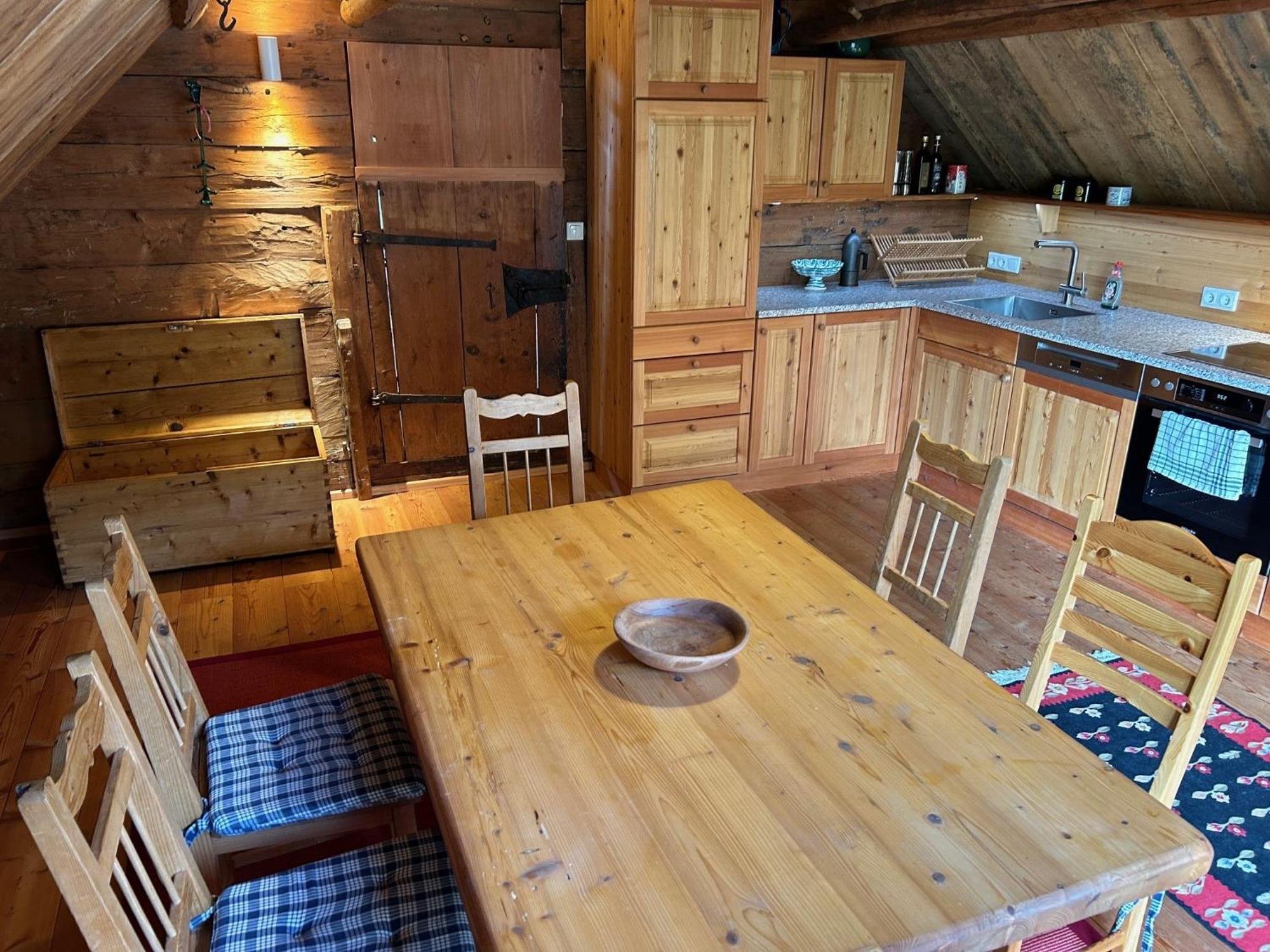 Charmante Gaestewohnung In Altem Bauernhaus In Alpiner Alleinlage Stanz Im Murztal Экстерьер фото